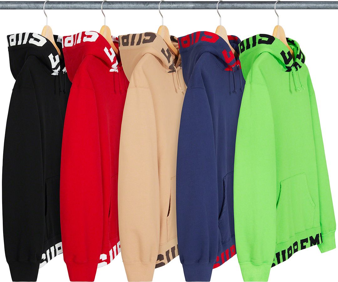 Cropped Logos Hooded Sweatshirt – Supreme