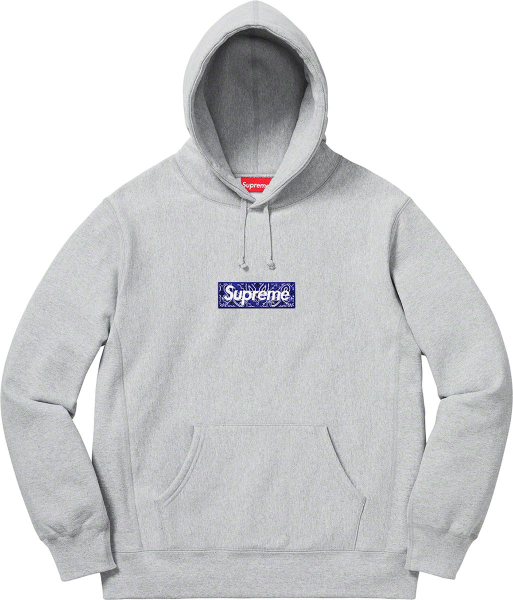 Bandana Box Logo Hooded Sweatshirt – Supreme