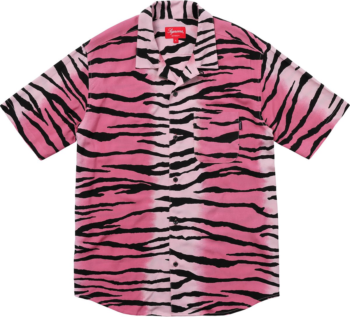 Tiger Stripe Rayon Shirt – Supreme