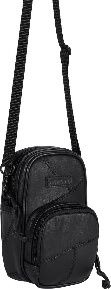 Patchwork Leather Duffle Bag – Supreme