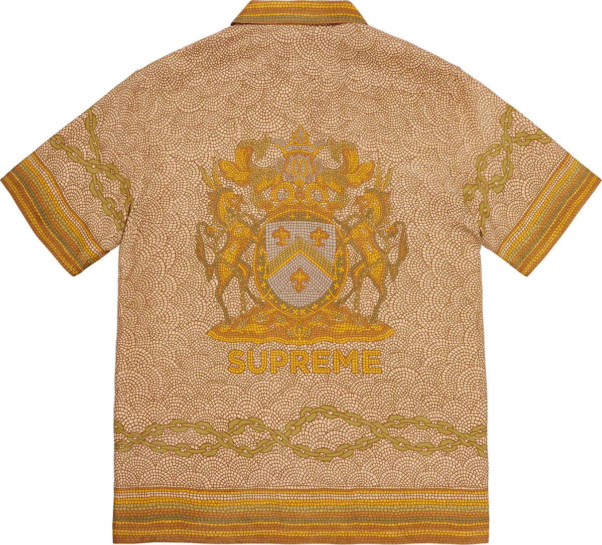 Mosaic Silk S/S Shirt – Supreme