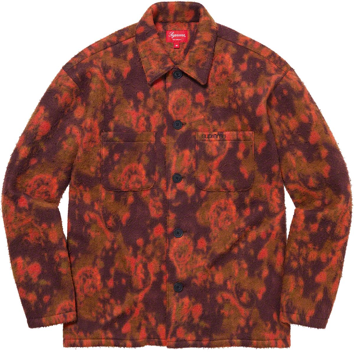 Paisley Fleece Shirt – Supreme
