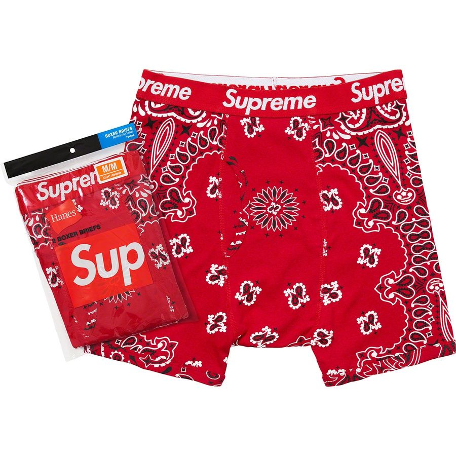 Supreme®/Hanes® Bandana Boxer Briefs (2 Pack) – Supreme