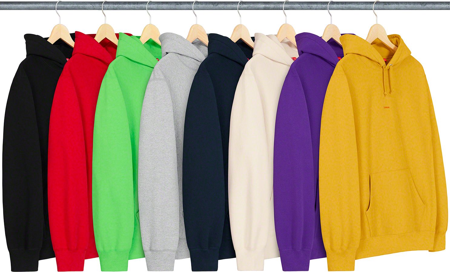 Micro Logo Hooded Sweatshirt – Supreme