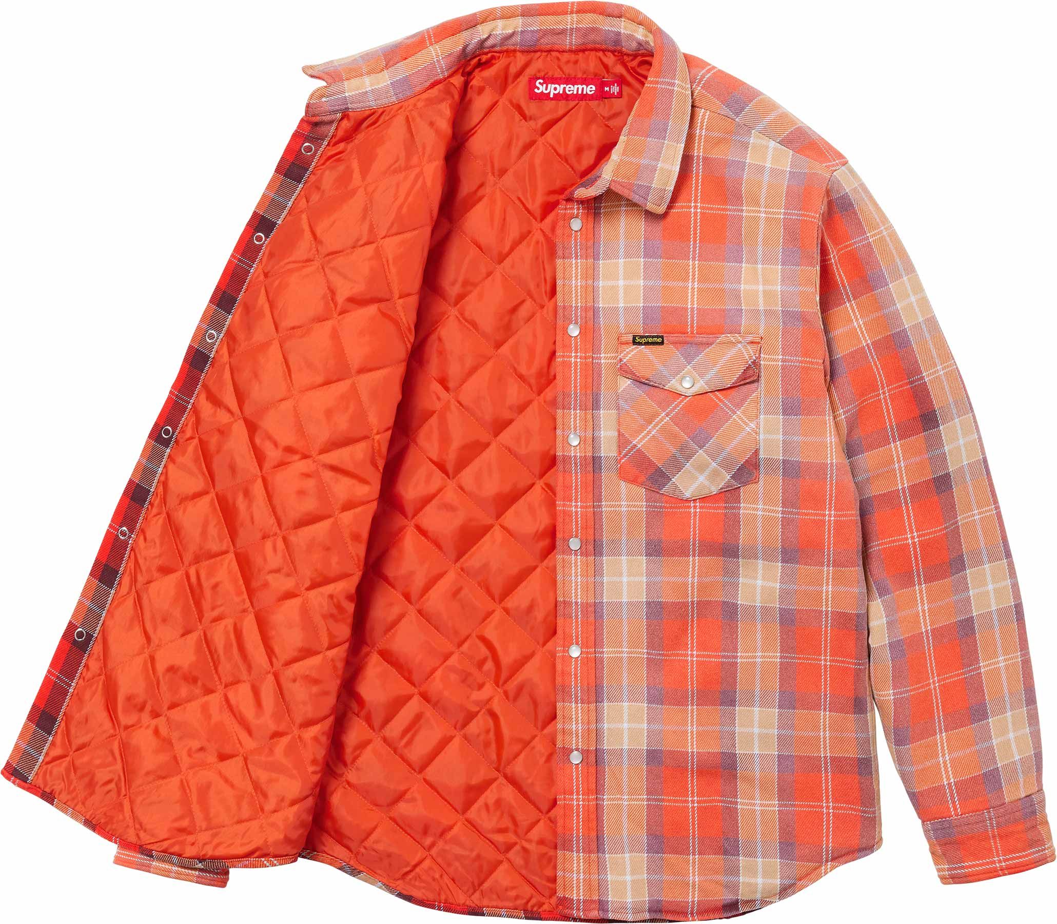 Quilted Flannel Snap Shirt – Supreme