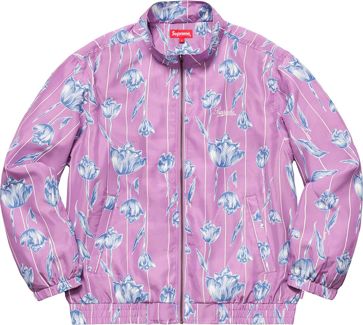Floral Silk Track Jacket – Supreme