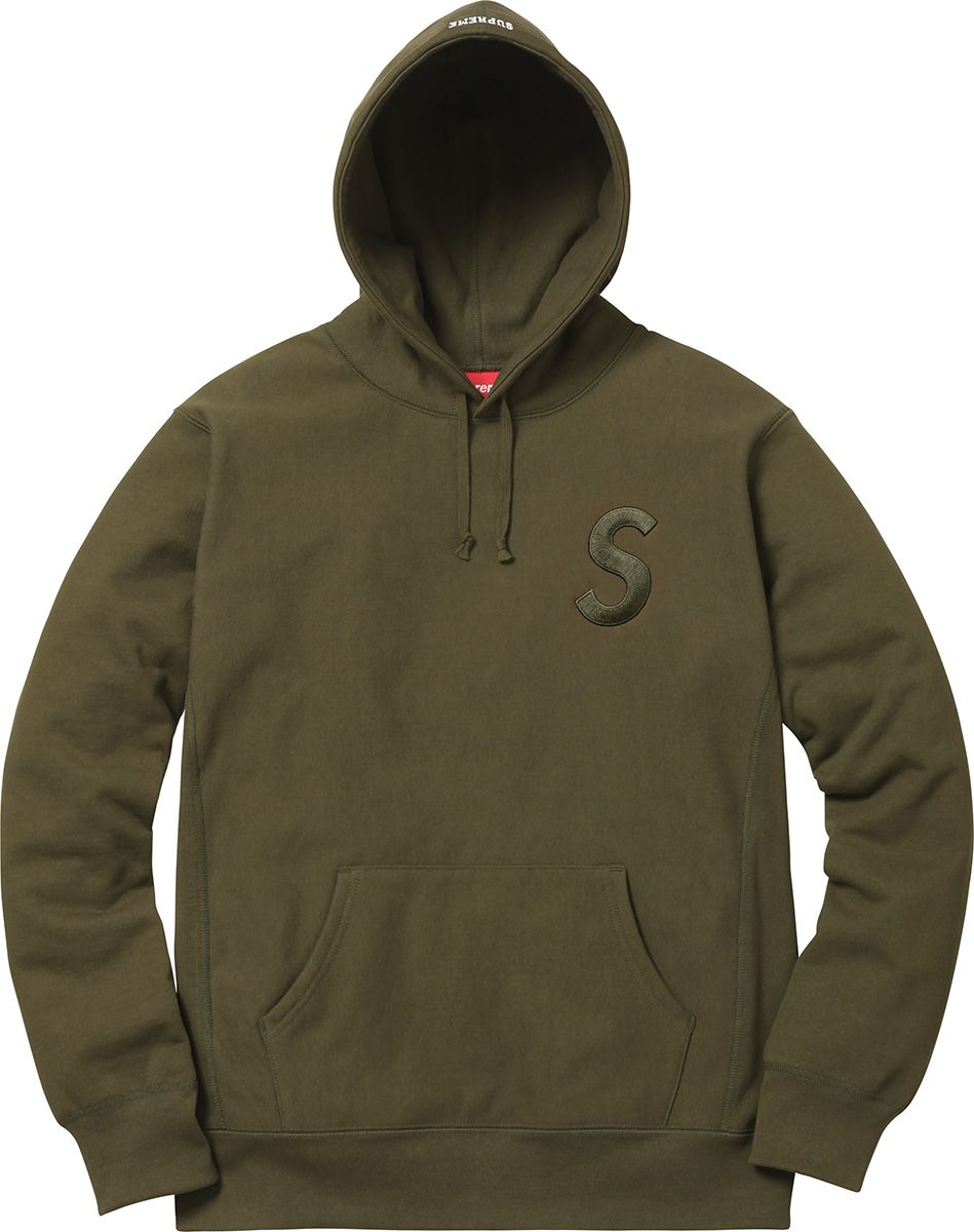 Tonal S Logo Hooded Sweatshirt – Supreme
