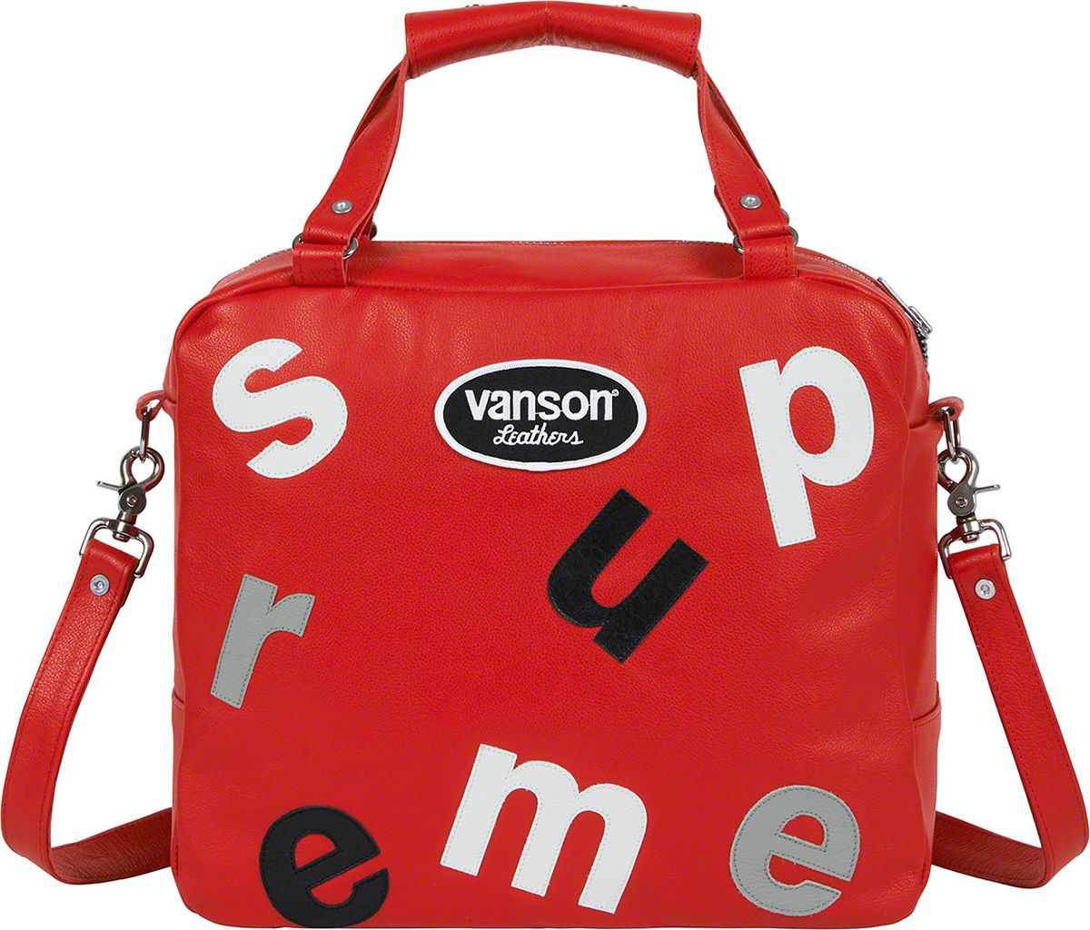 Supreme®/Vanson Leathers® Letters Bag – Supreme