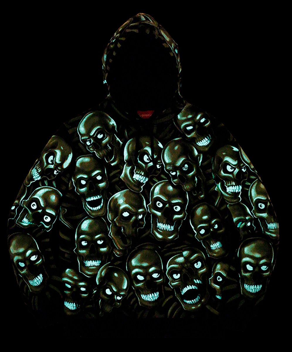 Skull Pile Hooded Sweartshirt – Supreme