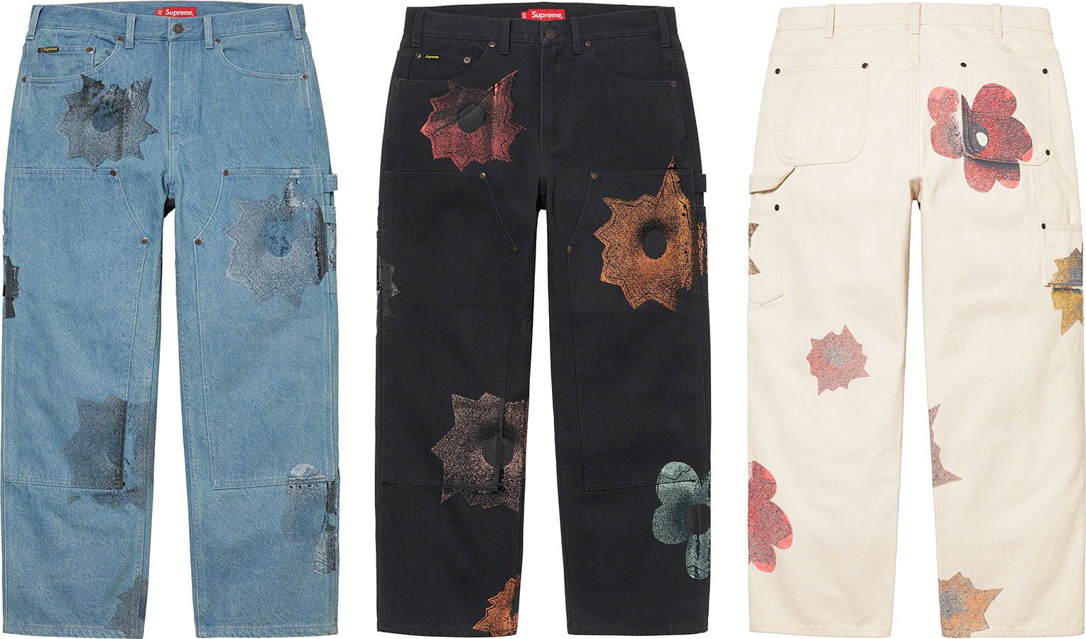 Nate Lowman Double Knee Painter Pant – Supreme