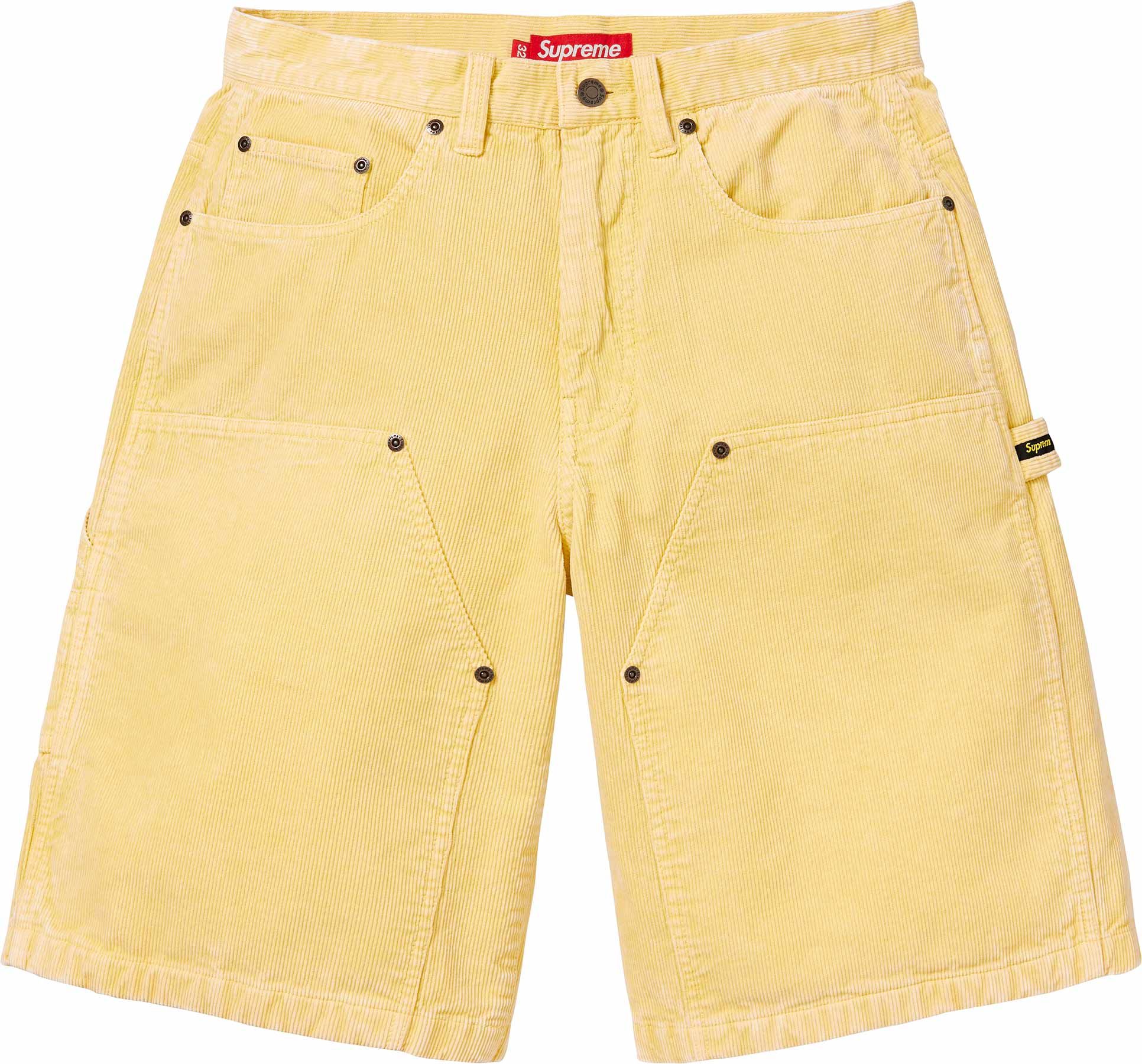 Washed Corduroy Double Knee Painter Short – Supreme
