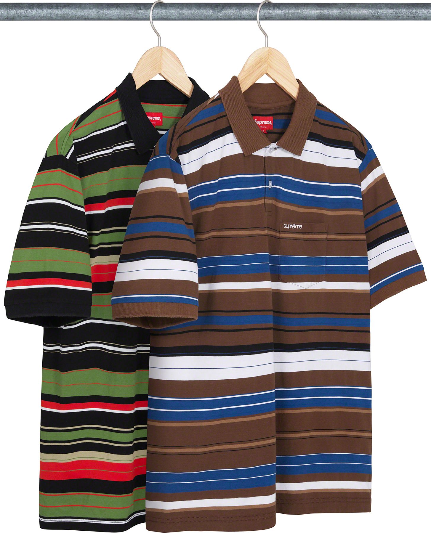 Multi Stripe Polo – Supreme