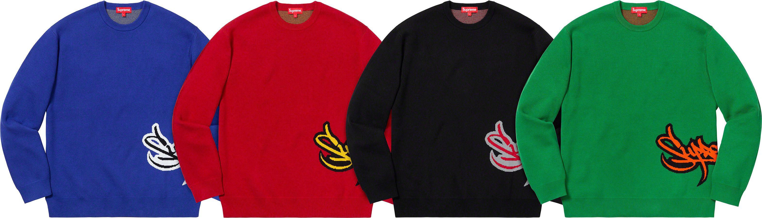 Tag Logo Sweater – Supreme