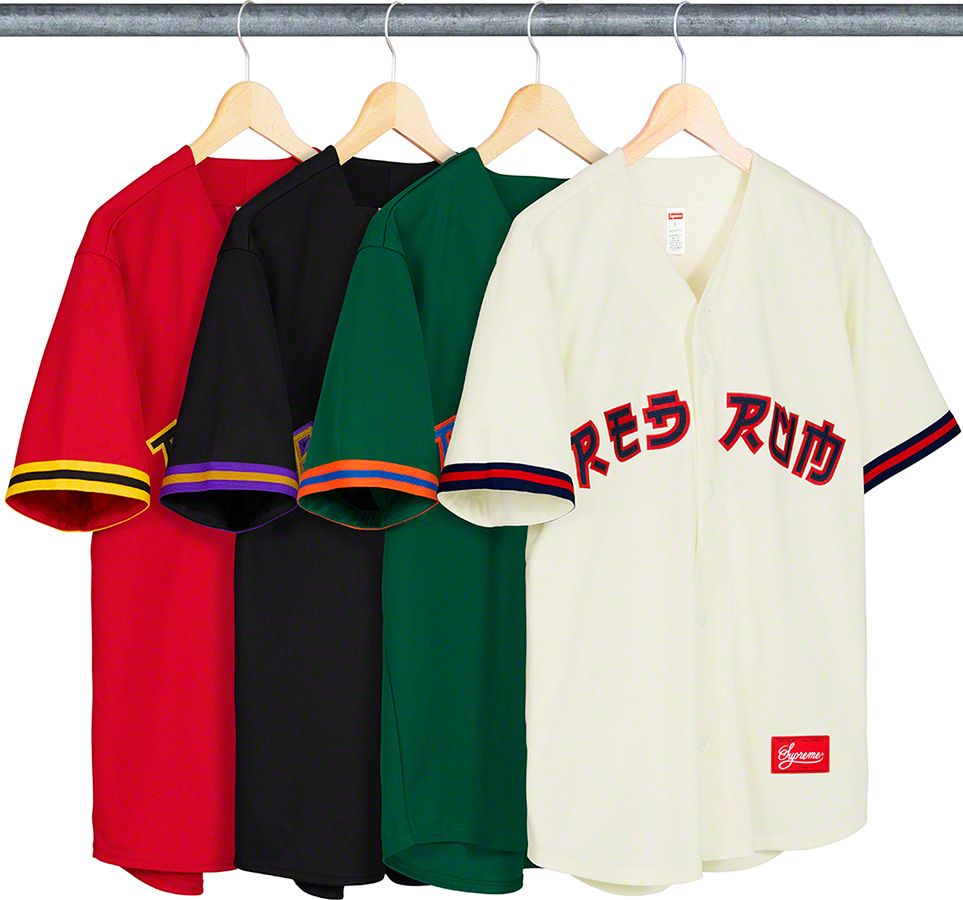 Red Rum Baseball Jersey – Supreme