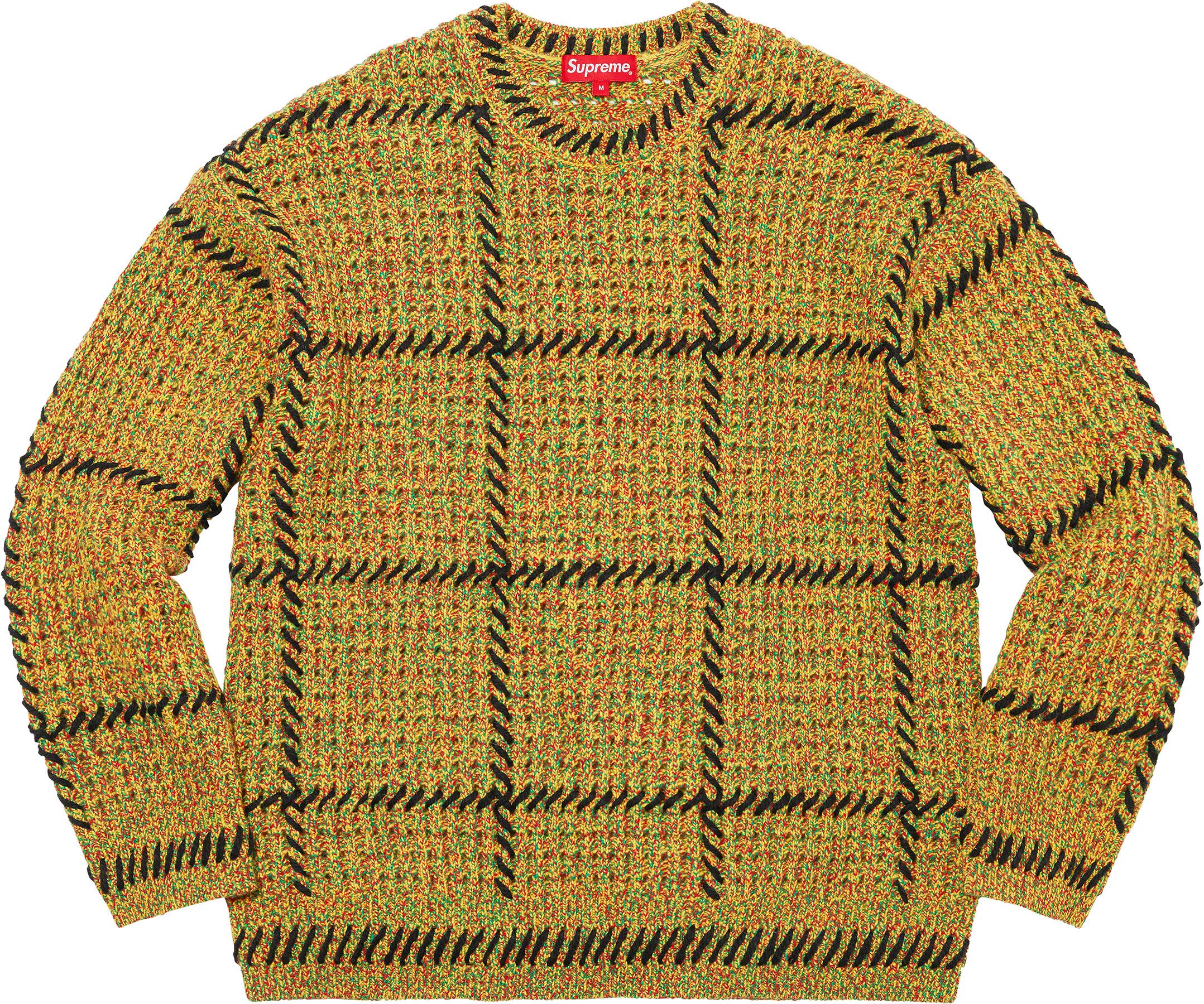 supreme Small Box Stripe Sweater - ファッション