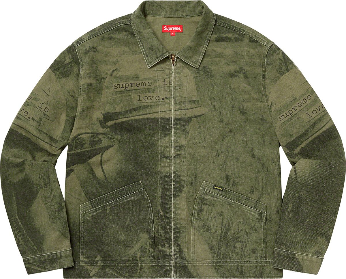 Supreme Is Love Denim Work Jacket - Fall/Winter 2019 Preview 
