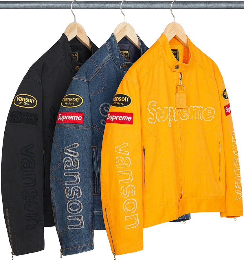 Supreme®/Vanson Leathers® Cordura® Denim Jacket - Fall/Winter 2022