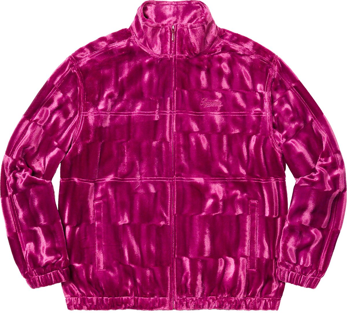 レビュー高評価の商品 Supreme studded velour track jacket - メンズ