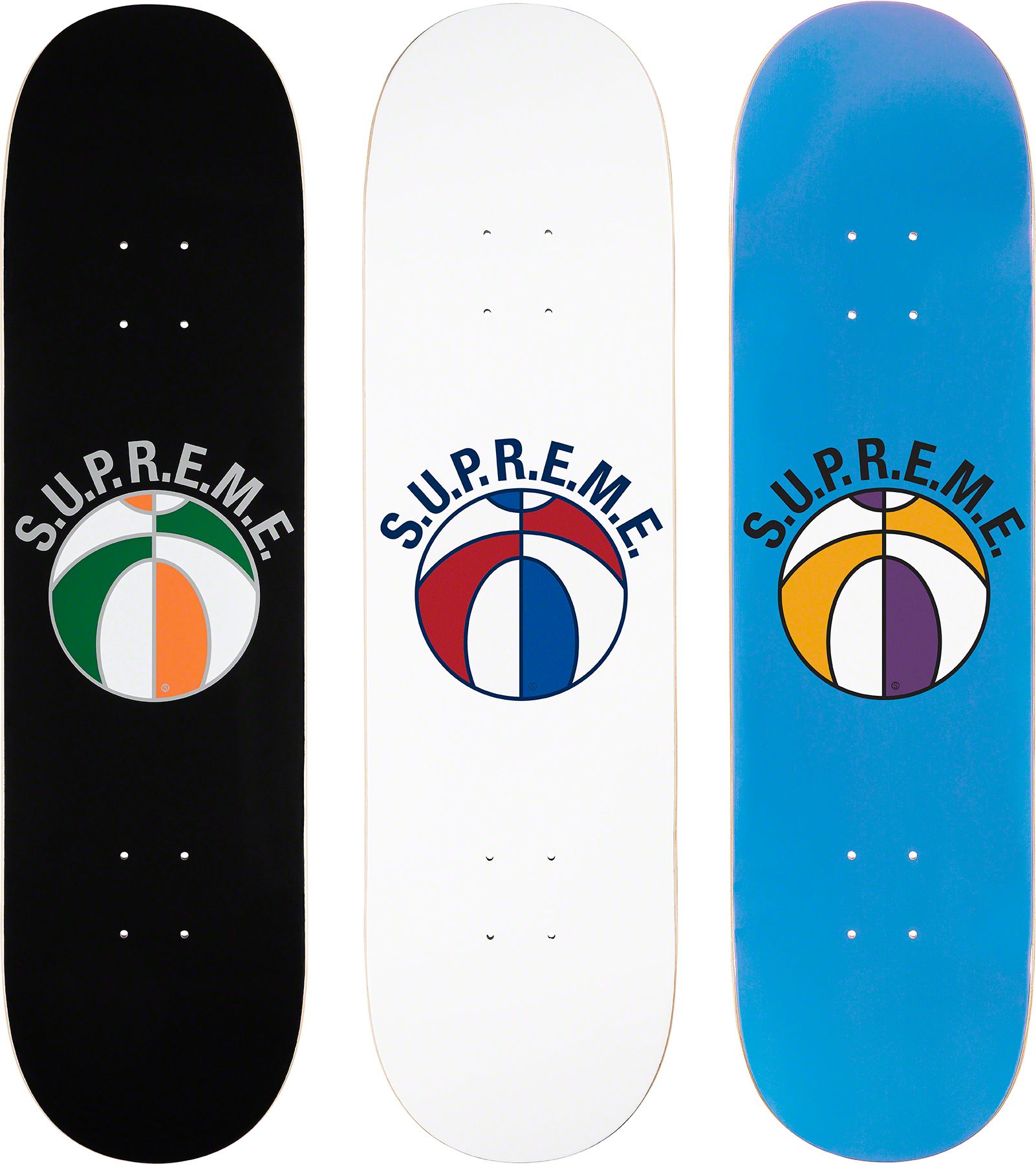 Supreme Three Kings Skateboard Deck Blue