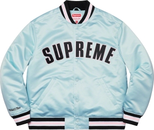 Supreme®/Mitchell & Ness® Satin Varsity Jacket