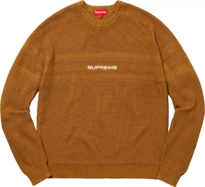 Chest Stripe Raglan Sweater