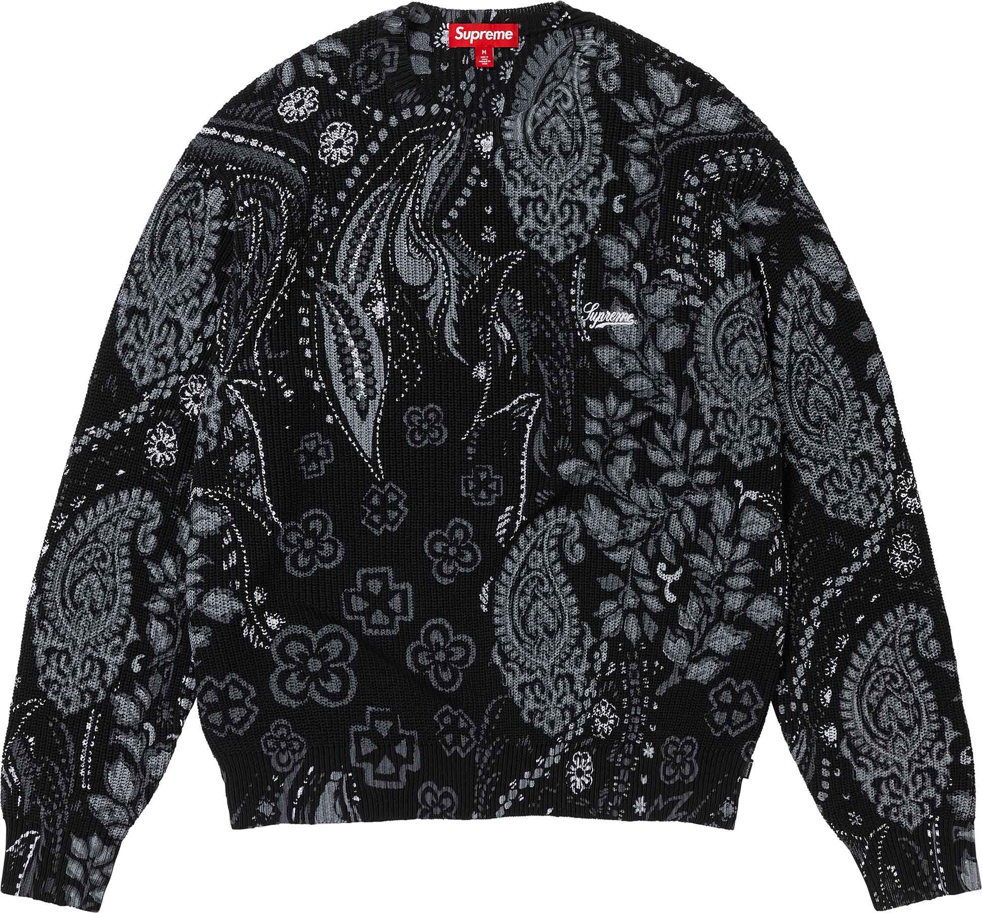 Printed Paisley Sweater - Spring/Summer 2024 Preview – Supreme