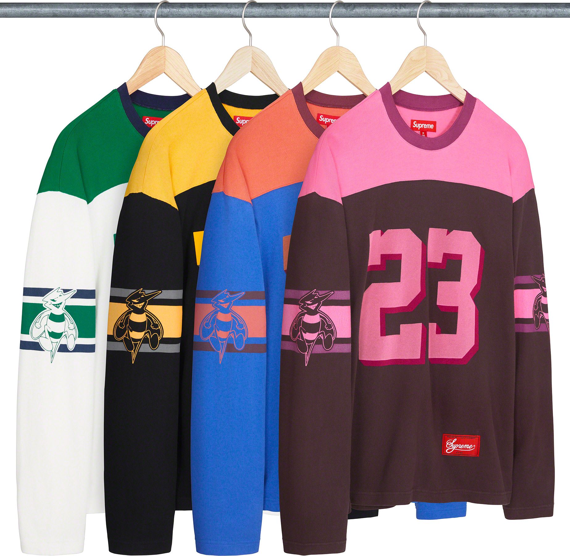 Bumblebee L/S Football Top - Fall/Winter 2023 Preview – Supreme