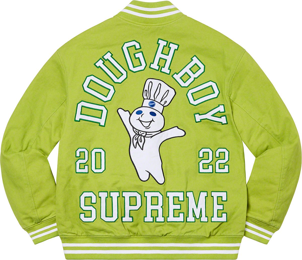 Supreme®/Mitchell & Ness® Doughboy Twill Varsity Jacket - Fall 