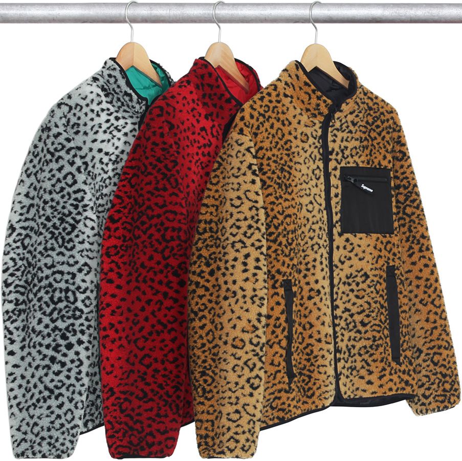 Leopard Fleece Reversible Jacket - Fall/Winter 2017 Preview – Supreme