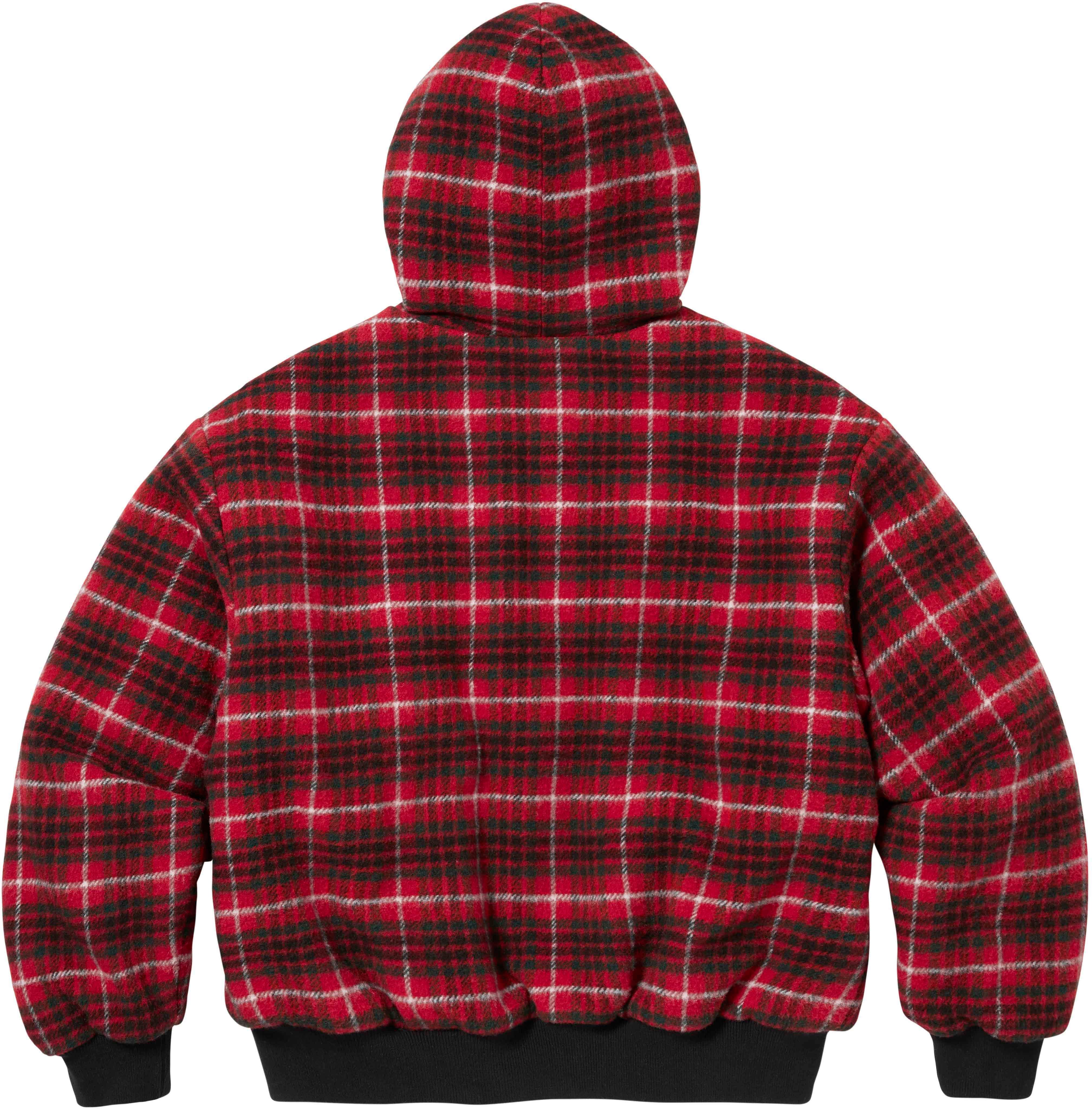 Plaid Wool Hooded Work Jacket - Fall/Winter 2023 Preview 