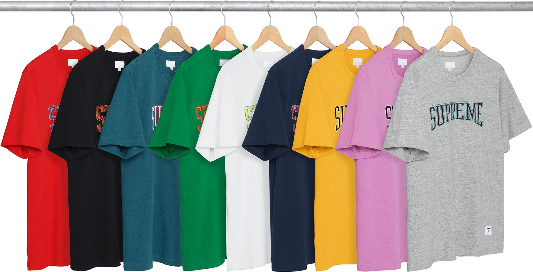 Supreme®/Champion® Stacked C L/S Tee - Fall/Winter 2017 Preview 