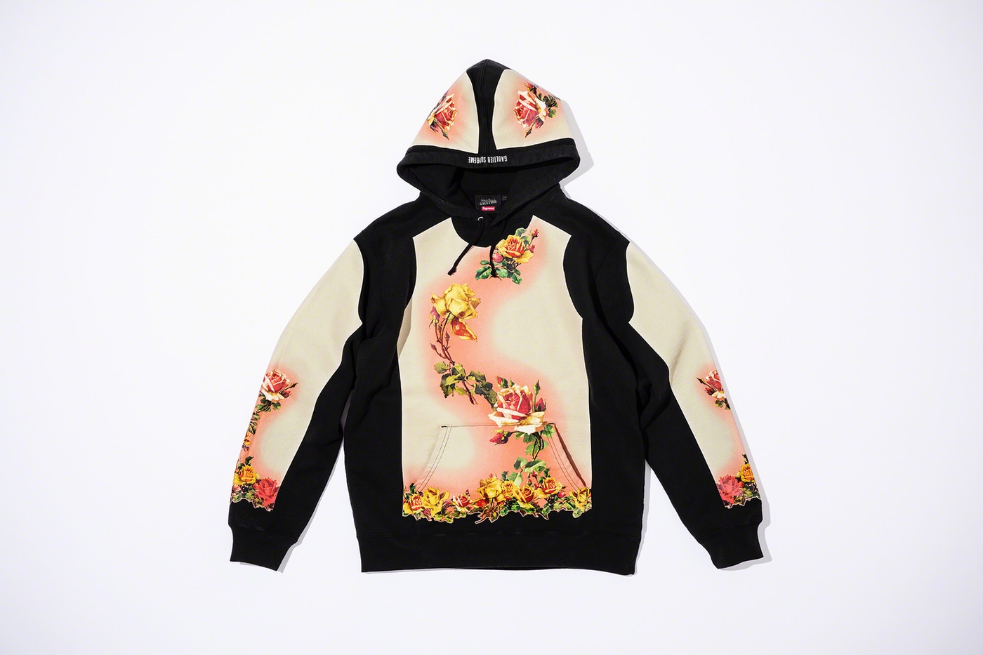 Floral Print Hooded Sweatshirt (44/61)