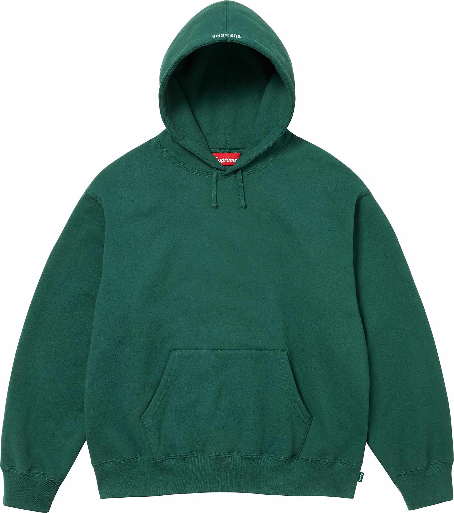 Overdyed Small Box Zip Up Hooded Sweatshirt - Spring/Summer 2024 