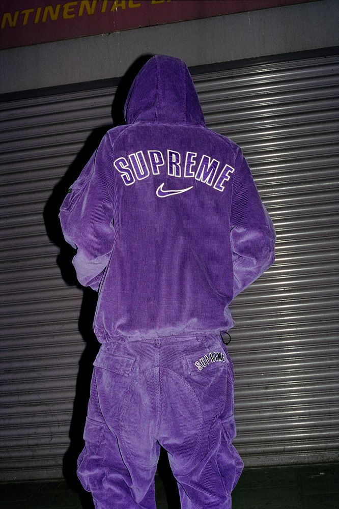 Supreme Nike Warm Up Pant Purple