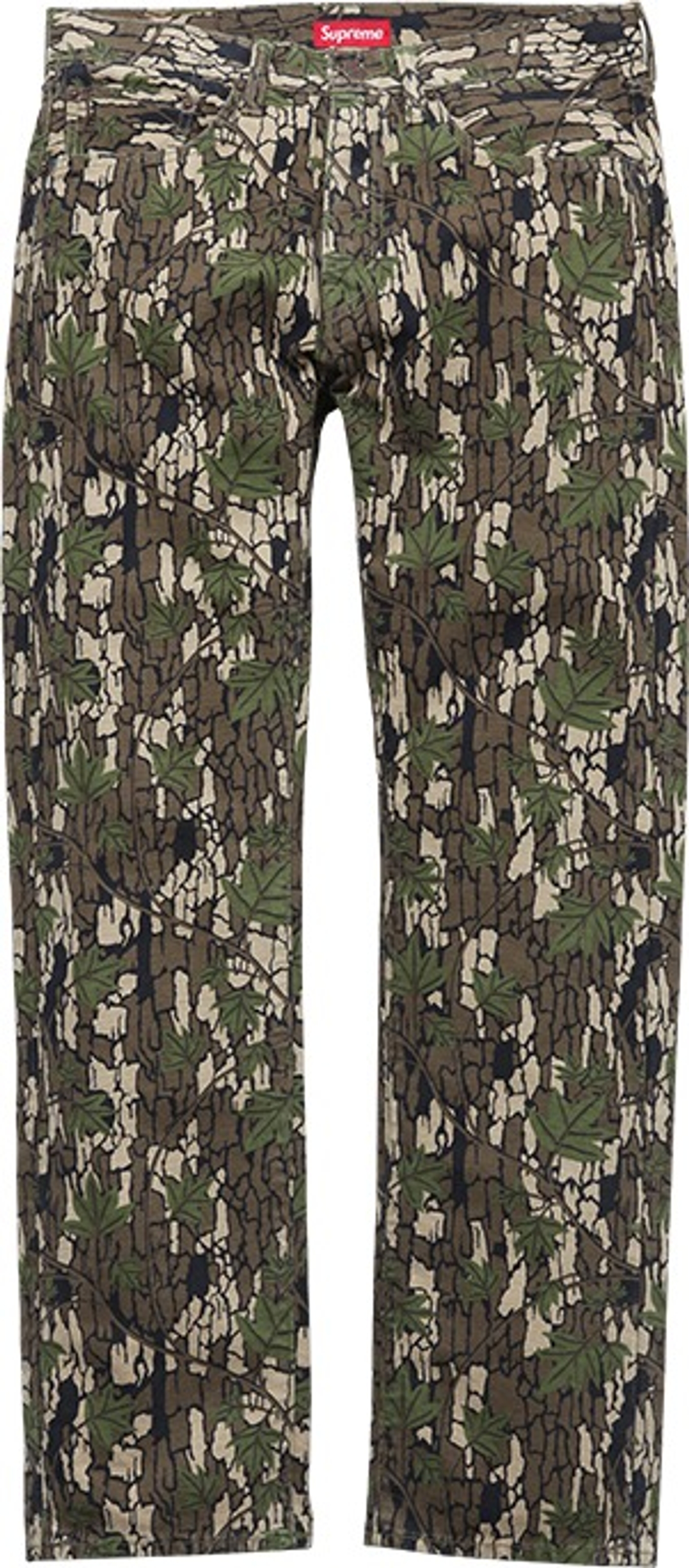 Camouflage 505 Zip-Fly Canvas Jean (8/12)