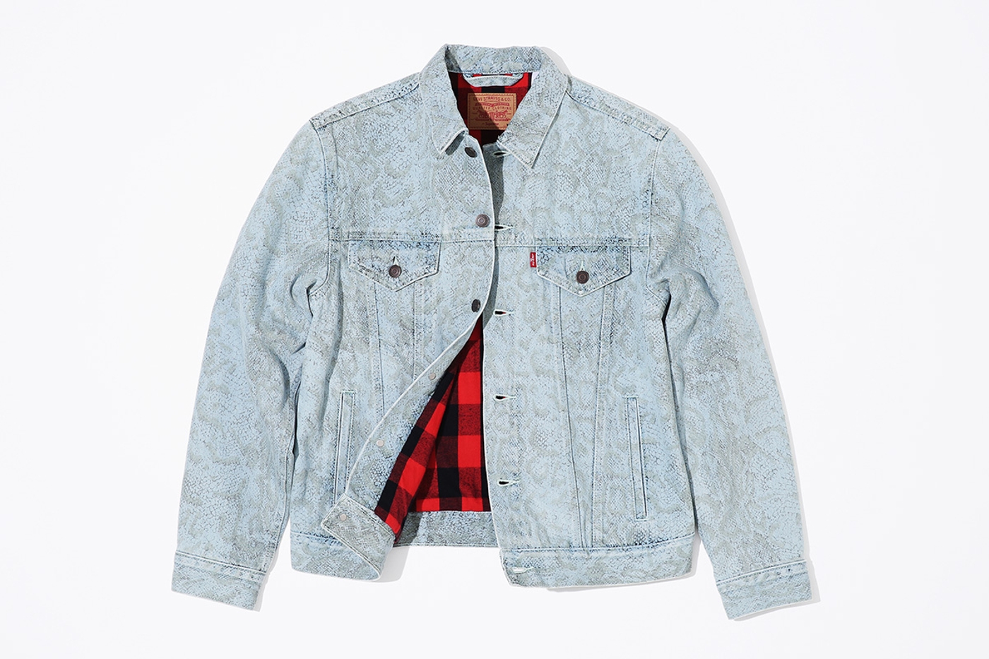 Trucker Jacket with cotton flannel lining. (15/16)