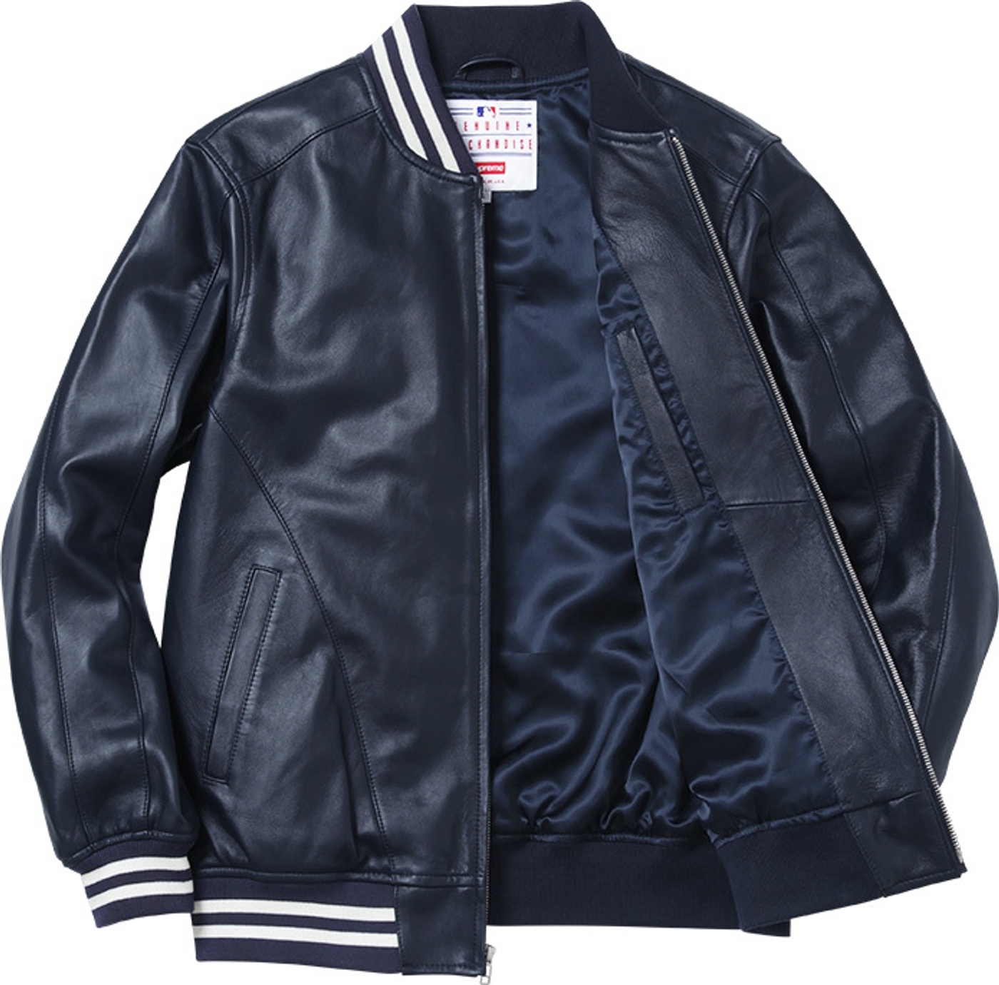 Leather Varsity Jacket (8/29)