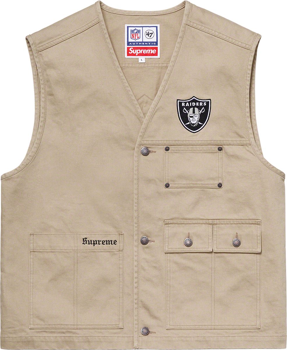 Supreme®/NFL/Raiders/'47 Embroidered Harrington Jacket - Spring 