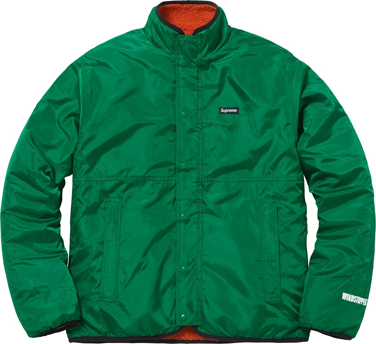 L supreme Reversible Logo Fleece Jacket - ブルゾン