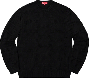 Raised Logo Sweater