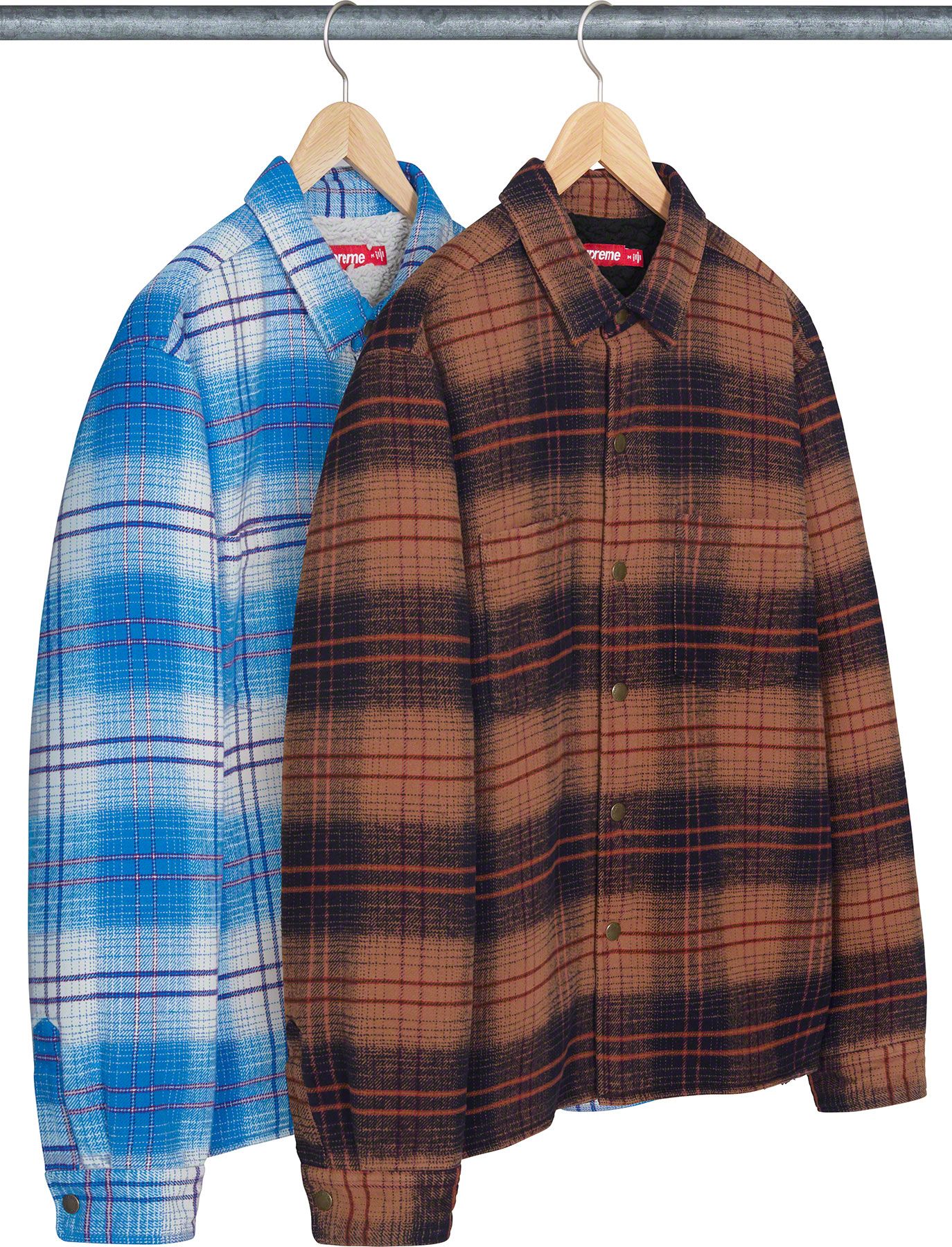Houndstooth Plaid Flannel Shirt - Fall/Winter 2023 Preview – Supreme