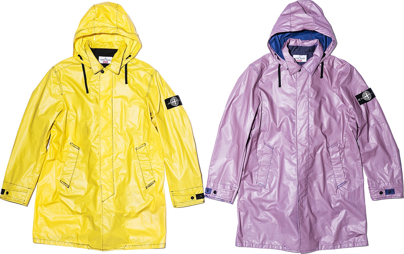 Water resistant thermosensitive Heat Reactive polyurethane coated cotton fabric with removable hood. (9/24)