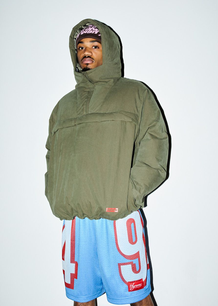 Hooded Down Pullover, 94 Jersey Short, Fat Tip Beanie image 17/32