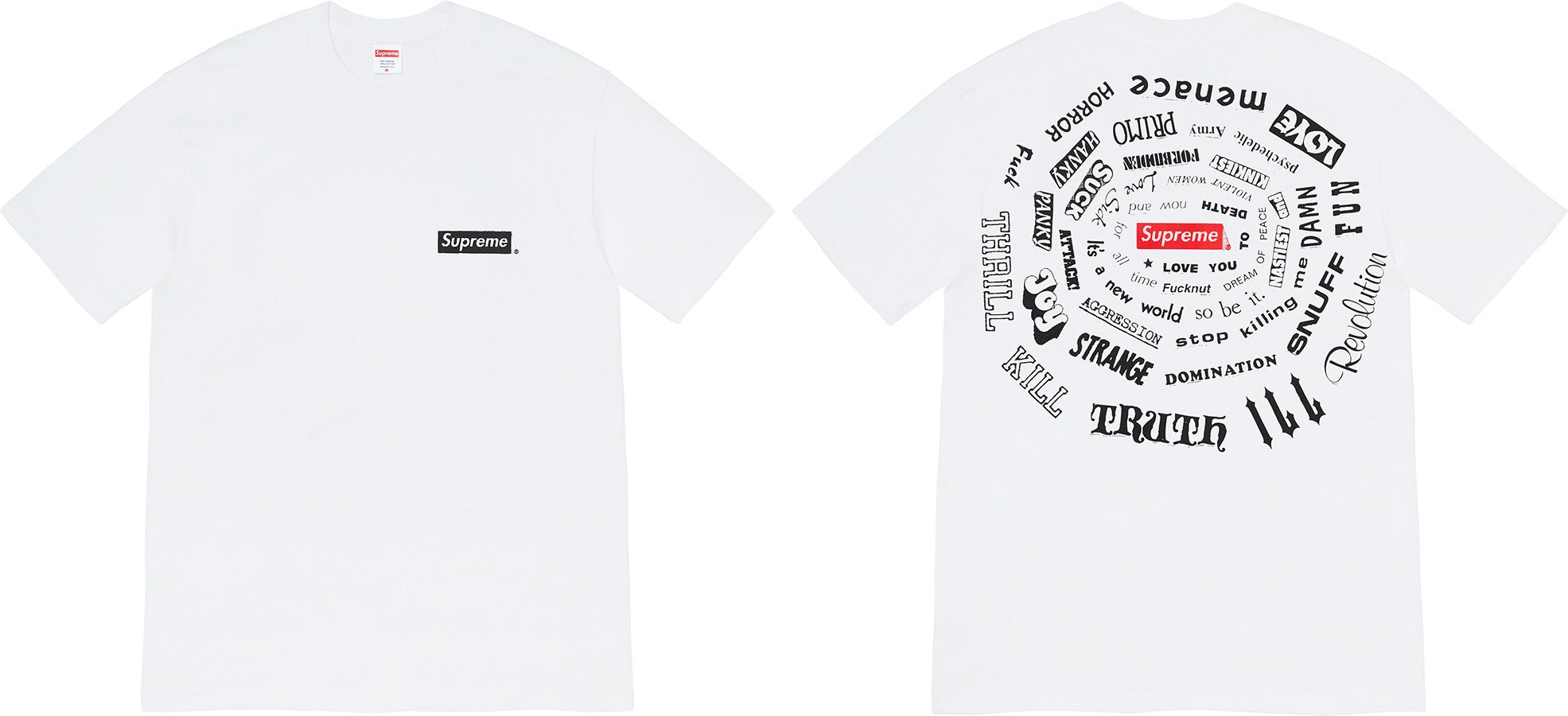 Spiral Tee - Spring/Summer 2021 Preview – Supreme