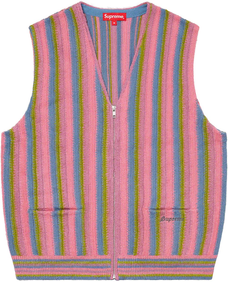 Supreme Stripe Sweater Vest 