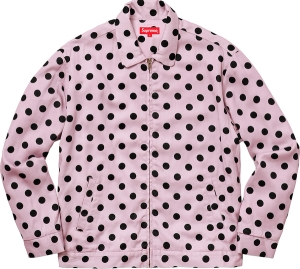 Polka Dots Rayon Work Jacket