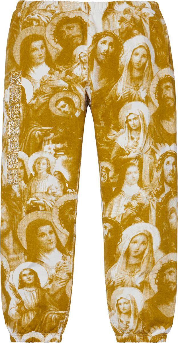Jesus and Mary Sweatpant - Fall/Winter 2018 Preview – Supreme