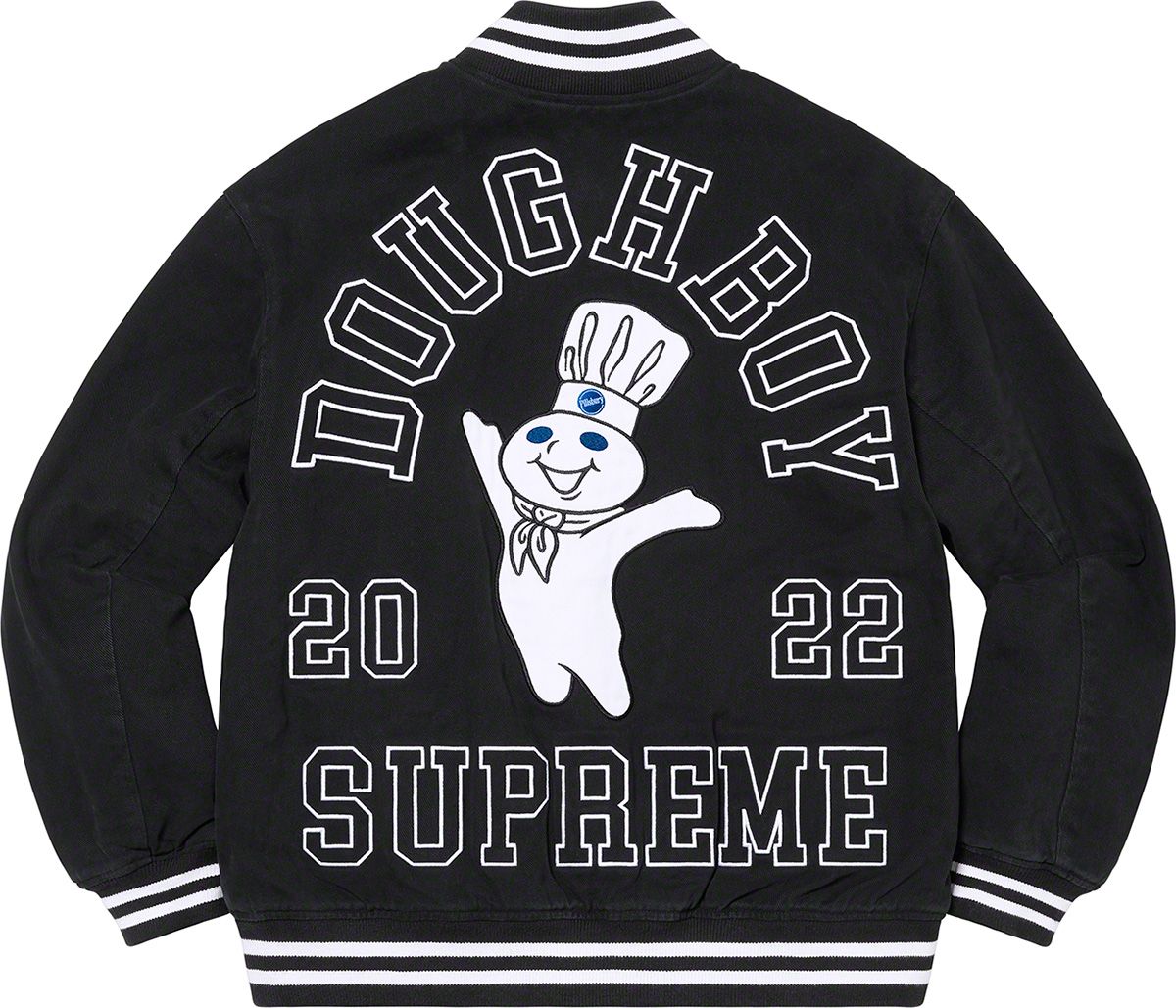 Supreme®/Mitchell & Ness® Doughboy Twill Varsity Jacket - Fall 