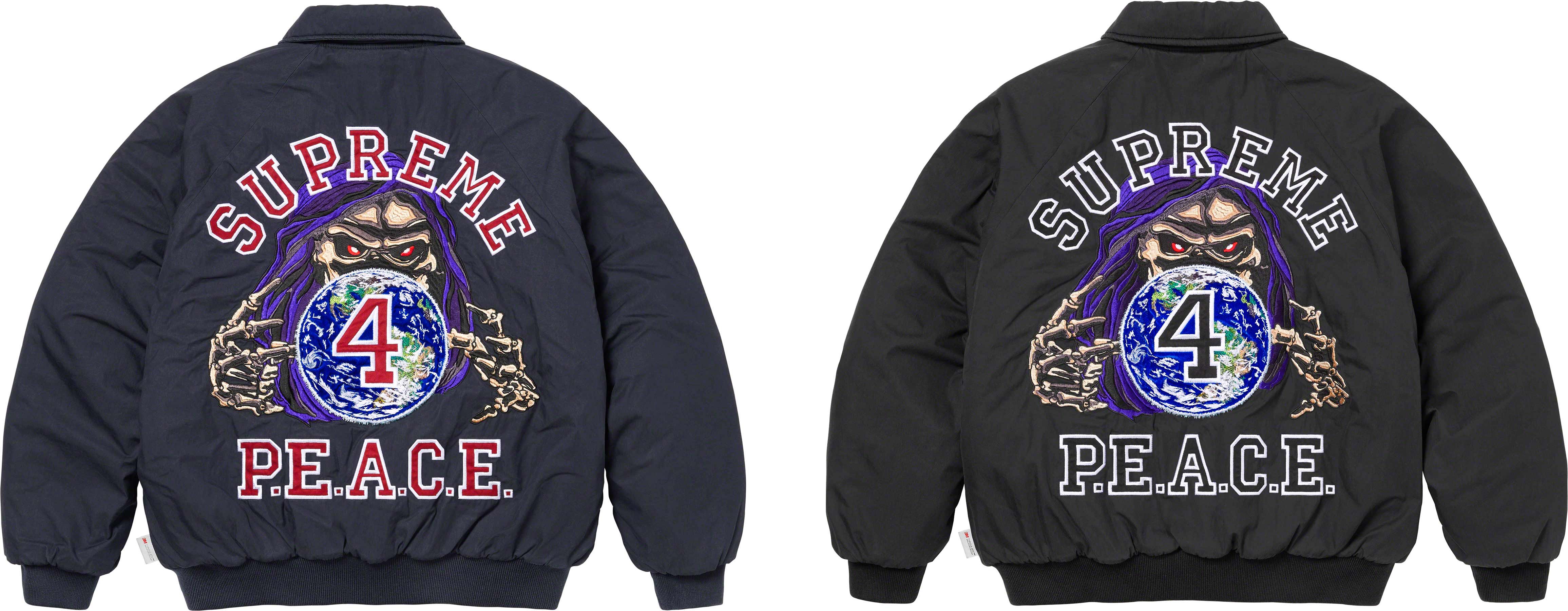 Peace Embroidered Work Jacket - Fall/Winter 2023 Preview – Supreme