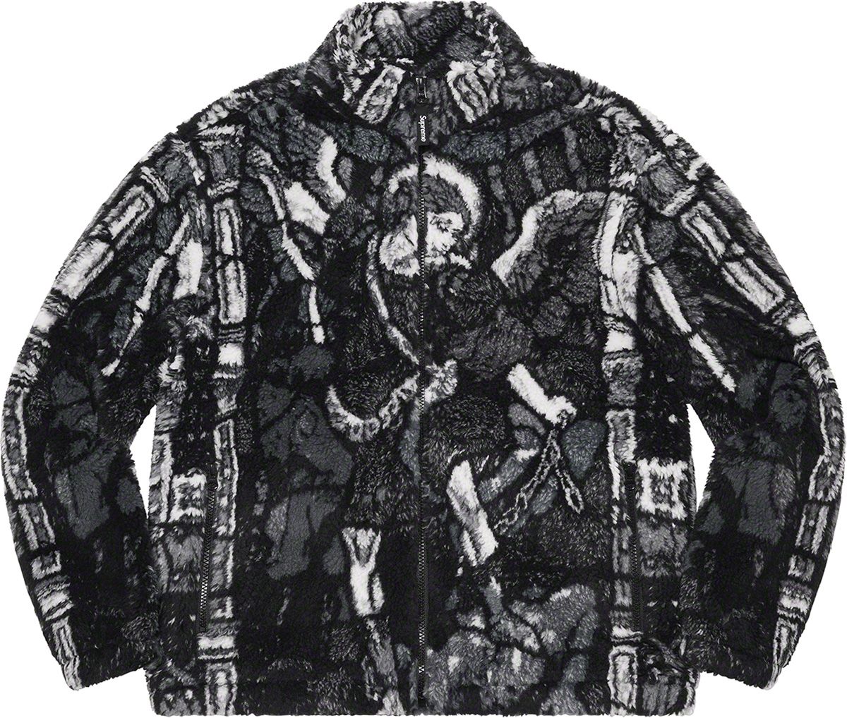 Saint Michael Fleece Jacket - Supreme